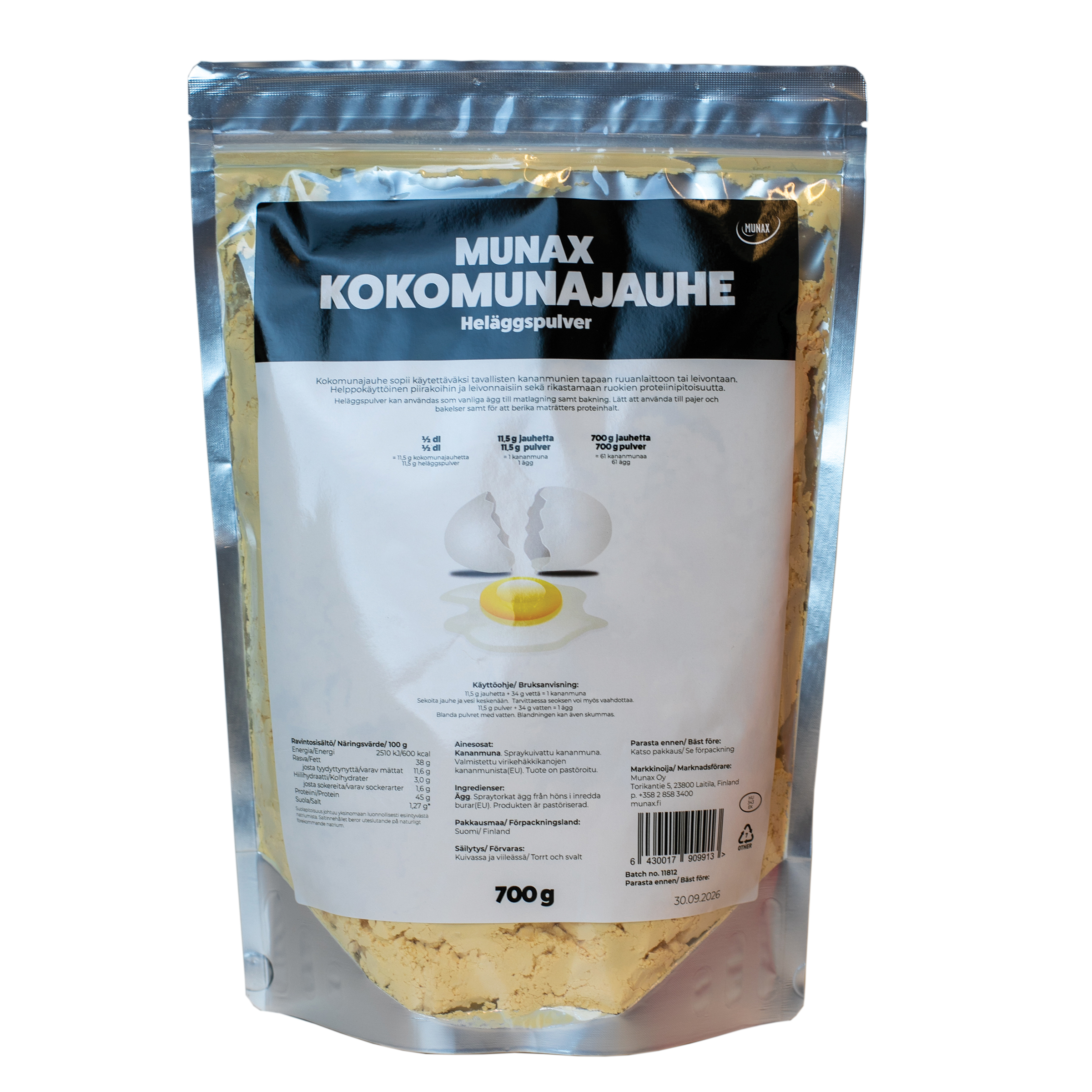 Munax Kokomunajauhe 700 g