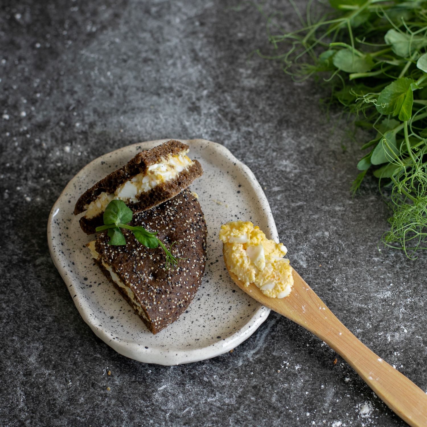 Munavoi ja ruisleipä