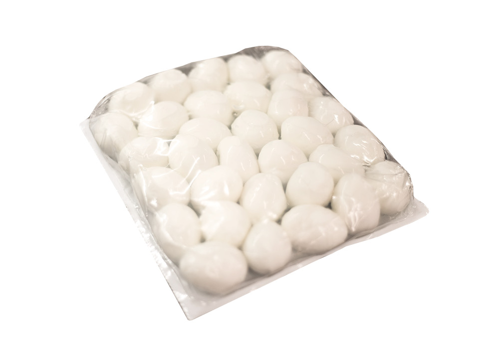 Keitetyt ja kuoritut kananmunat