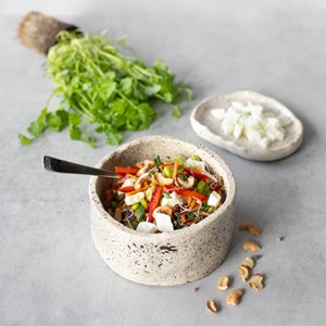 Thai-valkuaissalaatti